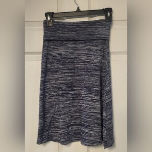 Girls Blue Maxi Skirt Size